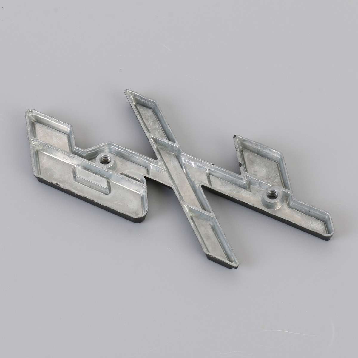 Car R / T Personalized Aluminum Alloy Decorative Stickers, Size:10.5 x 5cm (Black Red)