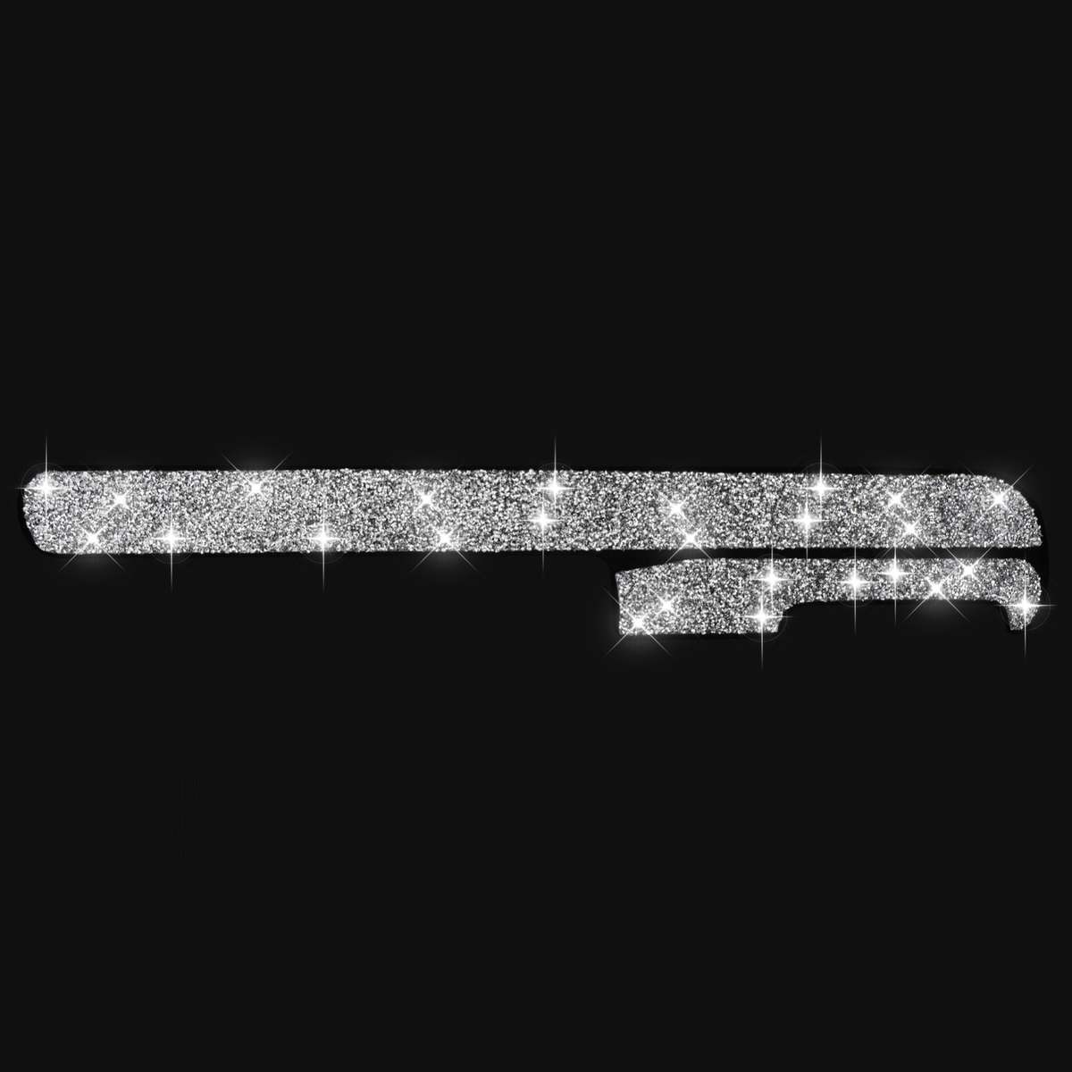 Car Central Control Diamond Decoration Cover Sticker for Volkswagen Golf 6 2008-2012, Right-hand Dri