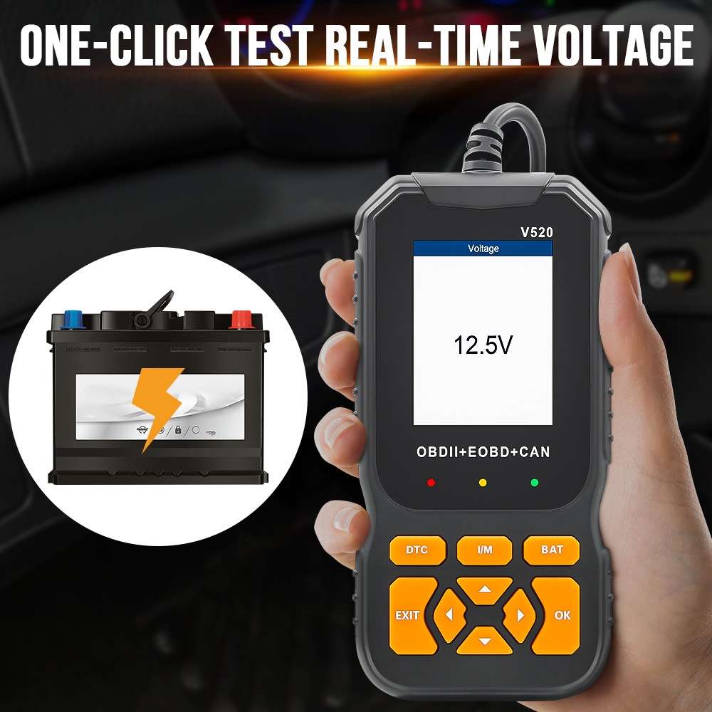 Handheld Portable Car Engine Fault Diagnostic Tool