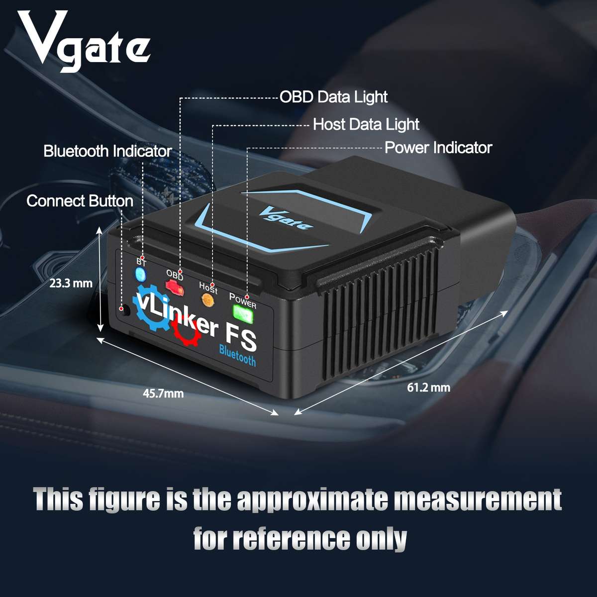 Vgate OBD2 Bluetooth Diagnostic Tool