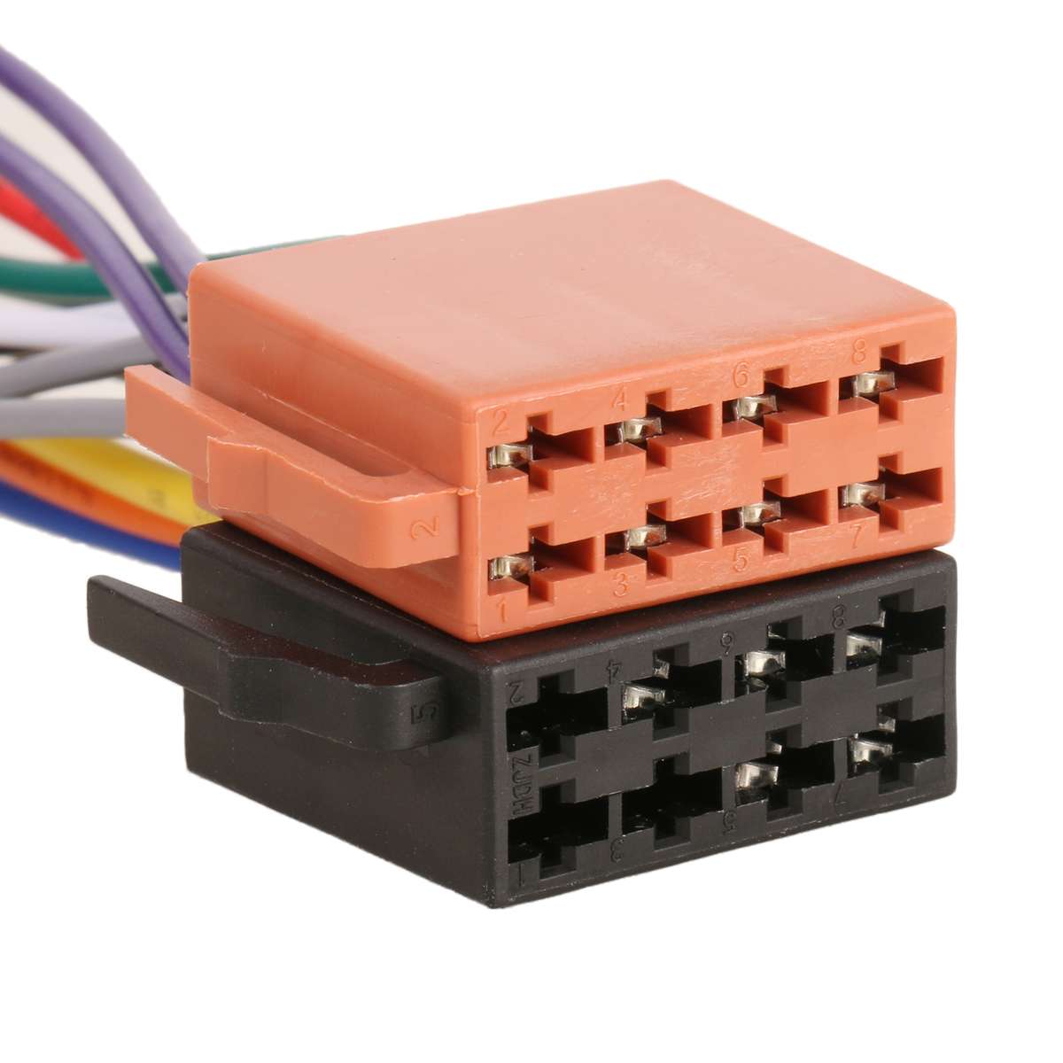 For Holden / Chevrolet / OPEL Female to Male ISO Car Audio DVD Adapter Cable