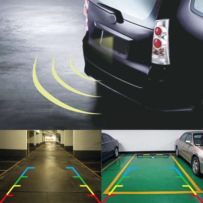 Car European License Plate Frame with Reversing Camera