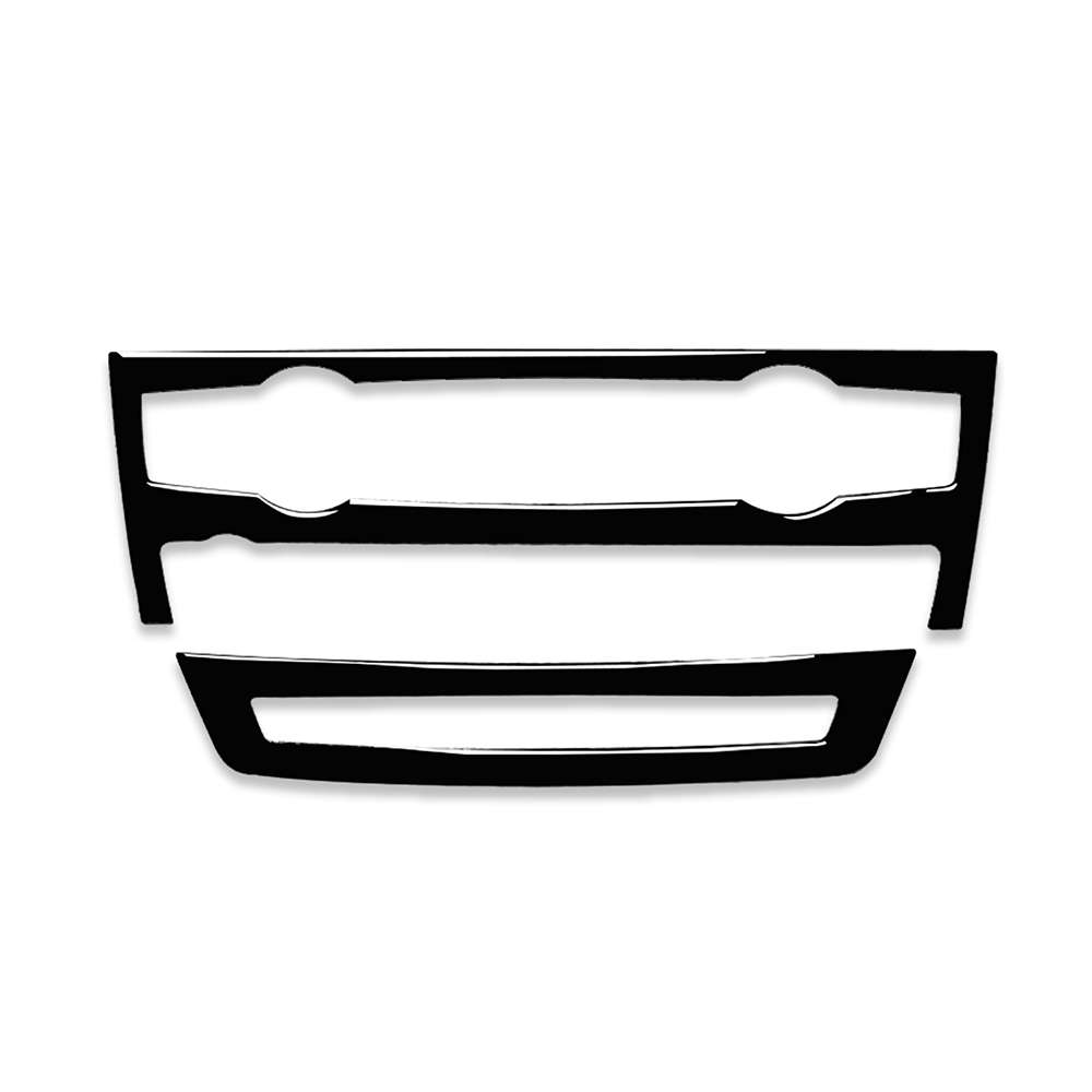 Car Air Conditioner Decorative Sticker Set for BMW E70 X5 2008-2013 / E71 X6 2009-2014, Left and Rig