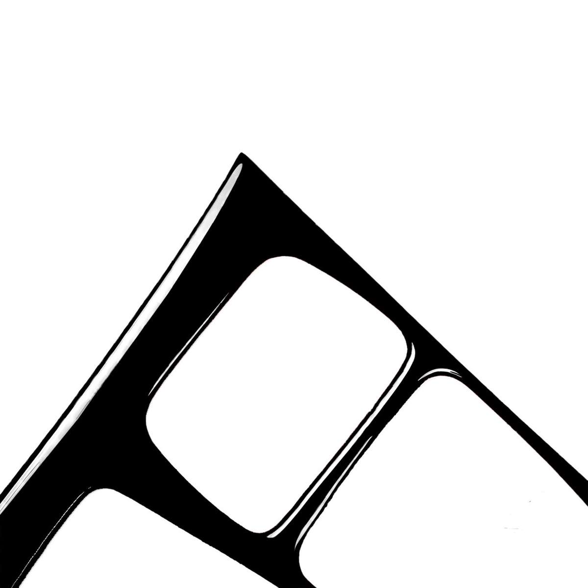 Car Right Drive Gear Panel Decorative Sticker for BMW X5 E70 2008-2013 / X6 E71 2009-2014, Basic Ver