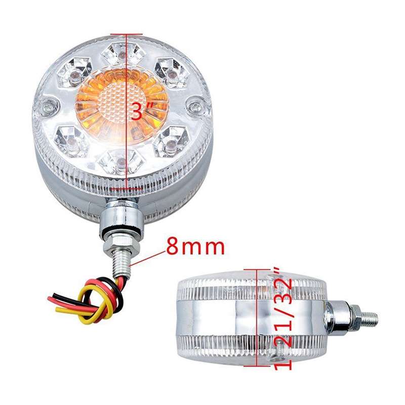 12-24V Car / Truck LED Side Marker Indicator Lights Bulb Lamp