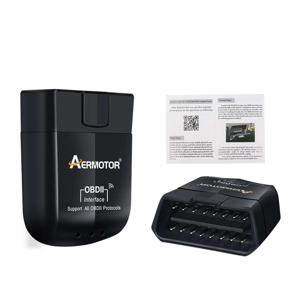 ELM327WIFI V1.5 OBD2 Car Fault Diagnostic Tool PIC18F25K80 Chip