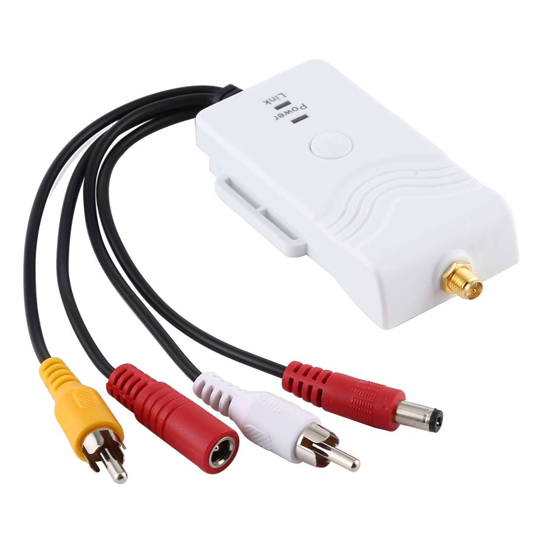 903S Pro WiFi HD Video Transmitter for Car, with AV Interface (White)
