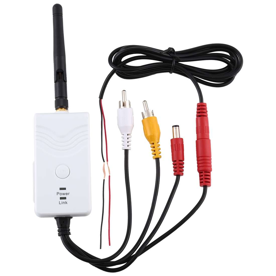 903S Pro WiFi HD Video Transmitter for Car, with AV Interface (White)