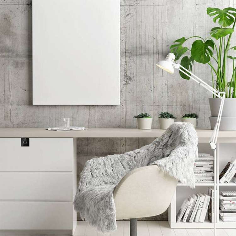 T4 Micro USB Charging Drawer Cabinet Door ABS Smart Fingerprint Lock