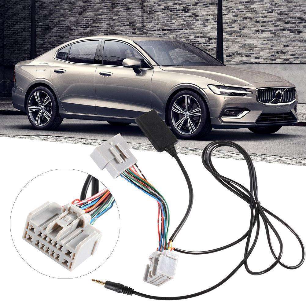 Car Wireless Bluetooth Module AUX Audio Adapter Cable + Bluetooth Audio Receiver for Volvo C S V C