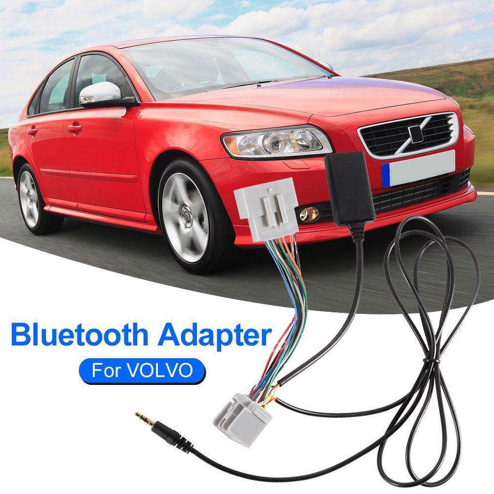 Car Wireless Bluetooth Module AUX Audio Adapter Cable + Bluetooth Audio Receiver for Volvo C S V C