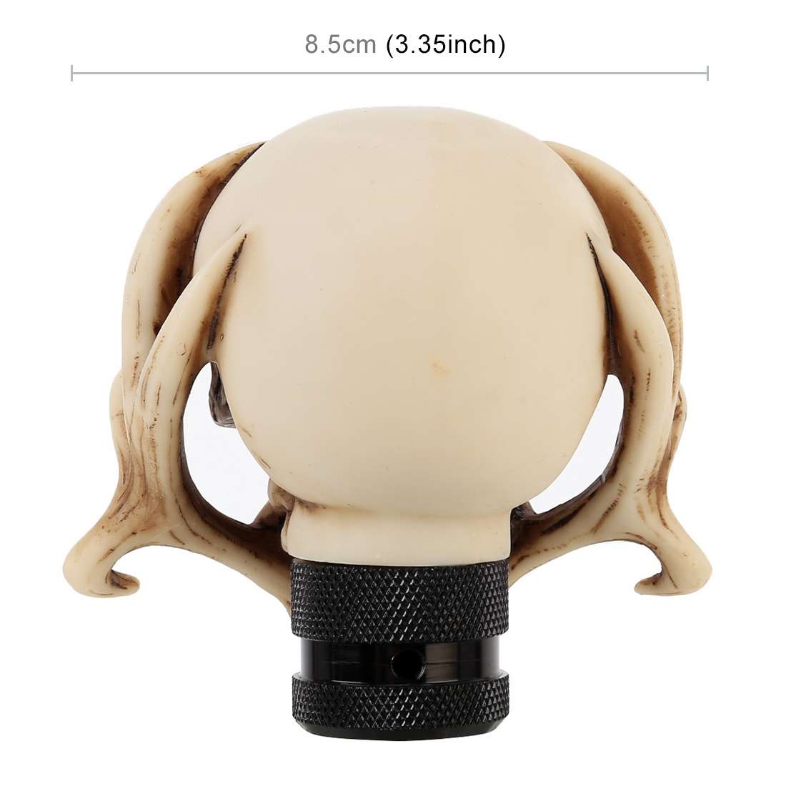 Universal Vehicle Car Creative Skull Double Heads Shaped Shifter Cover Manual Automatic Gear Shift K