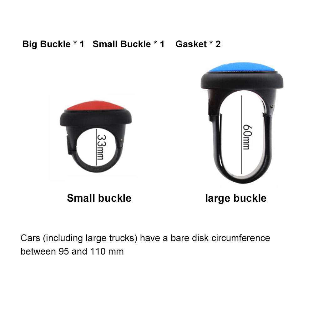 Creative Car Steering Wheel Auxiliary Booster (Black)