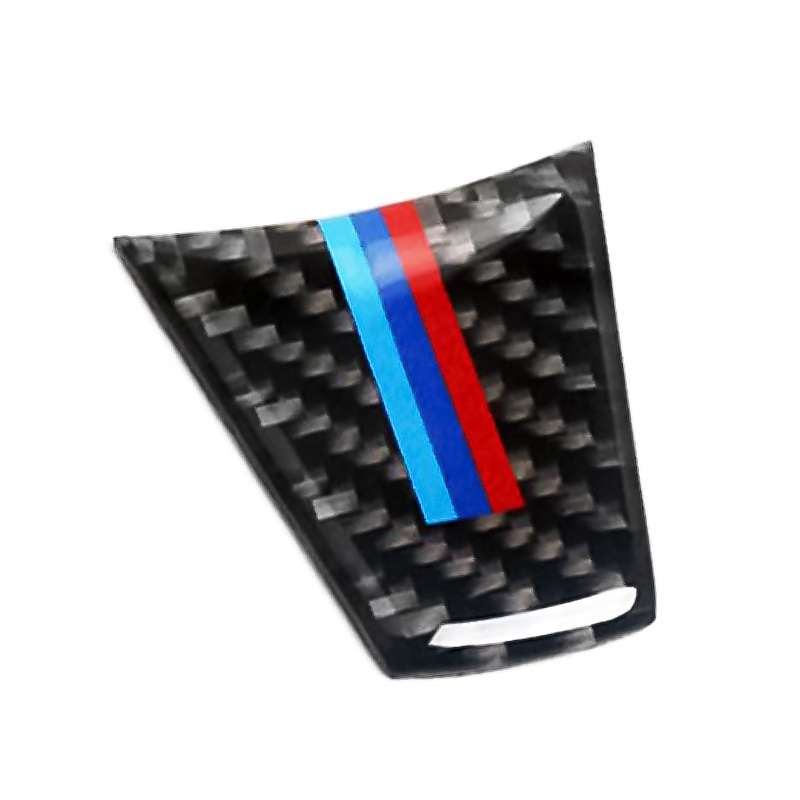Car Carbon Fiber Steering Wheel Decorative Sticker for BMW E90 / E92
