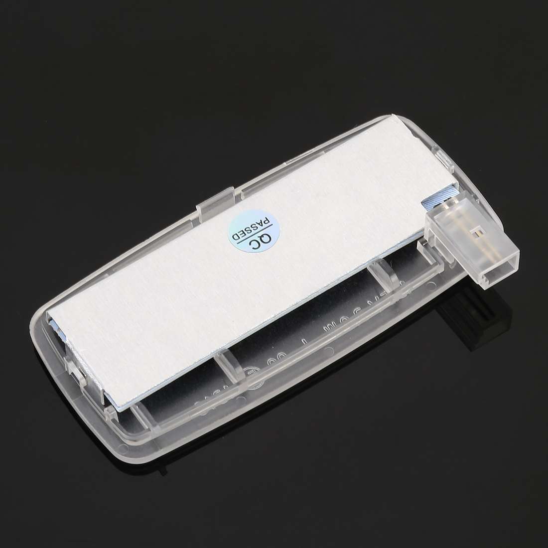 2 PCS Car DC12V / 1.5W / 6000K / 100LM LED Vanity Mirror Lamp Makeup Mirror Light with 18 SMD-3014 L