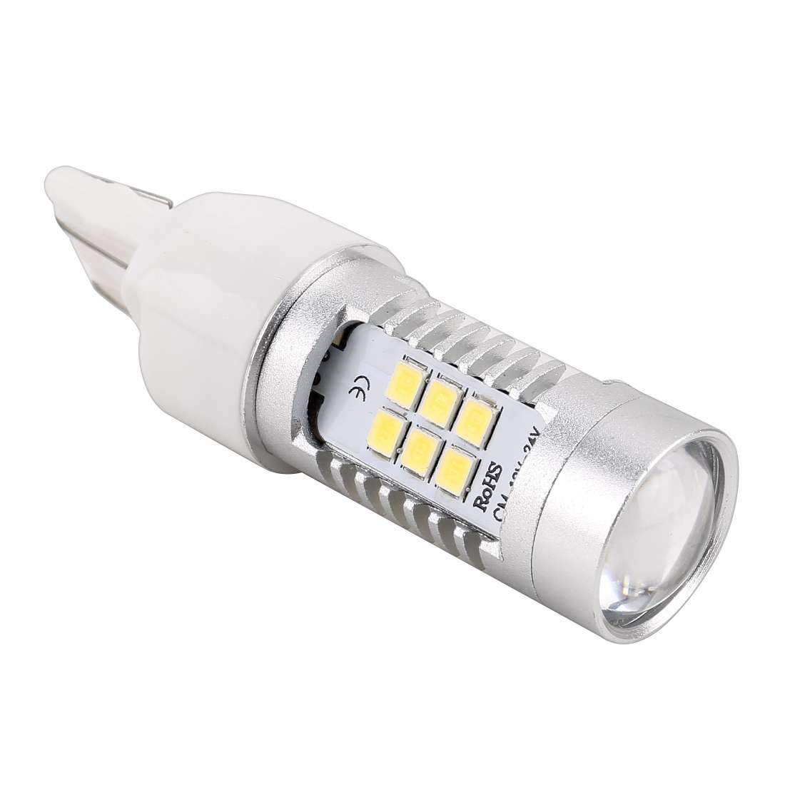 2 PCS 7443-T20-2835 10.5W 21 LEDs LED Car Brake Light DC 12~24V(Red Light)