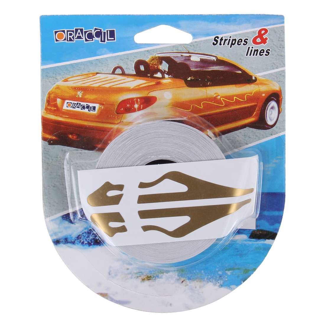 12mm  9.8m Car Self Adhesive Decorative Stripe Tape Line(Gold)