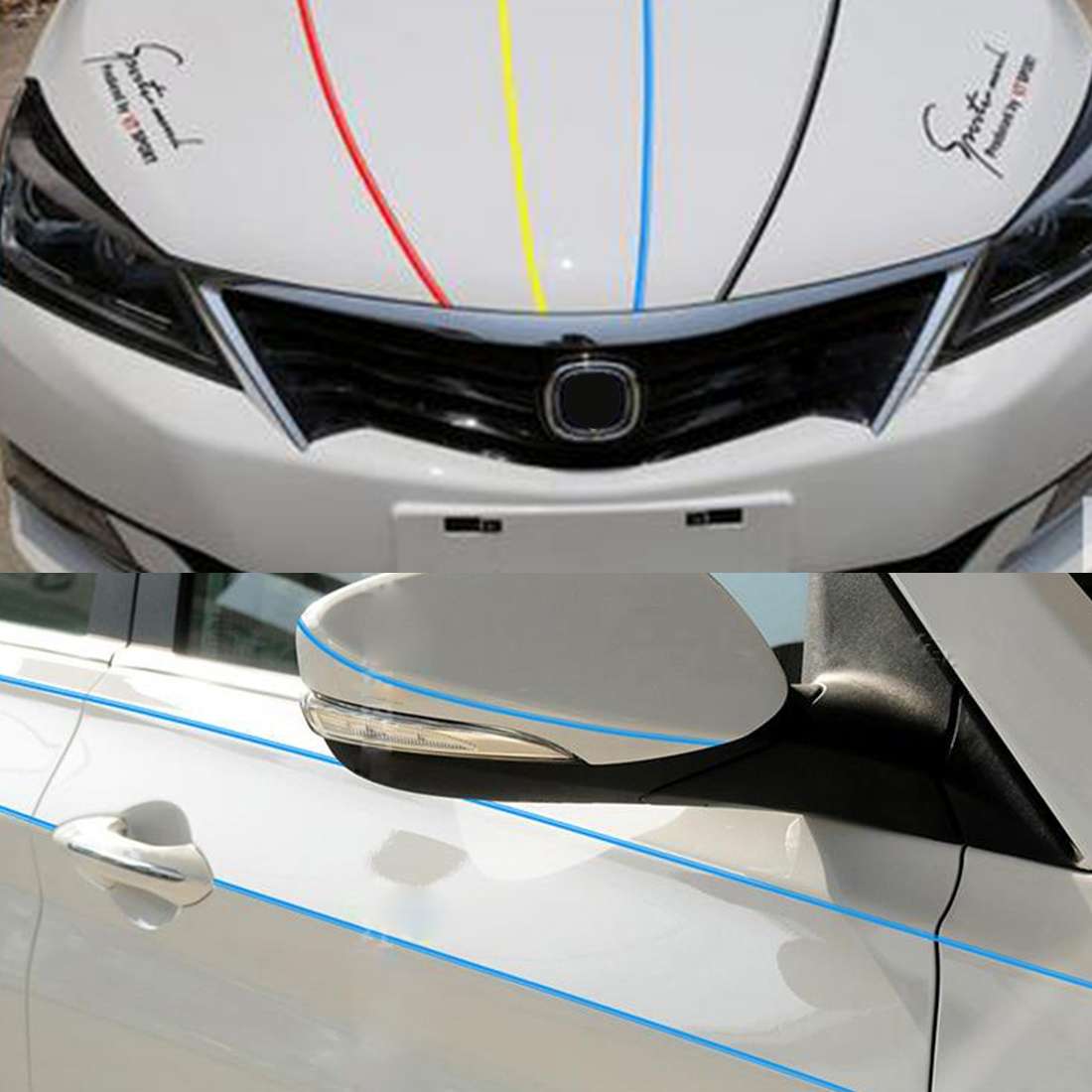 12mm  9.8m Car Self Adhesive Decorative Stripe Tape Line(Gold)