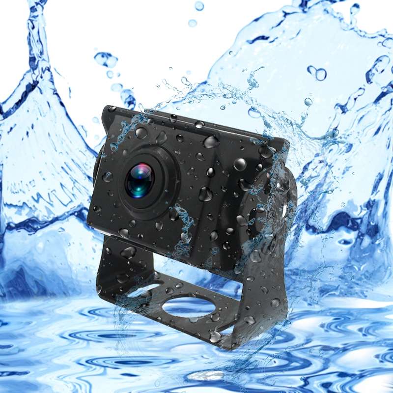 PZ612-2AHD IP67 120 Degree Car AHD 1080P 2 Megapixels 7 inch Front and Rear Double Recording 2 Way R