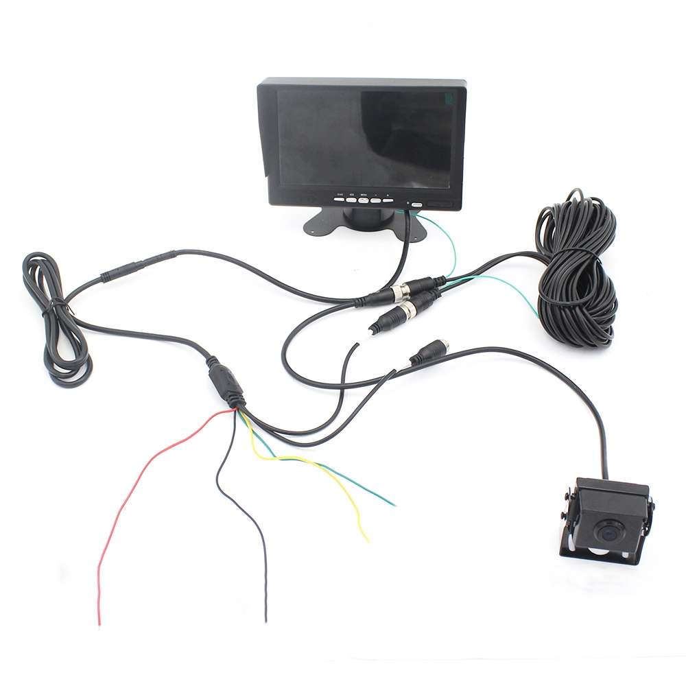 PZ612-AHD IP67 120 Degree Car AHD 1080P 2 Megapixels 7 inch 1-Way Rearview Mirror Monitor, Night Vis