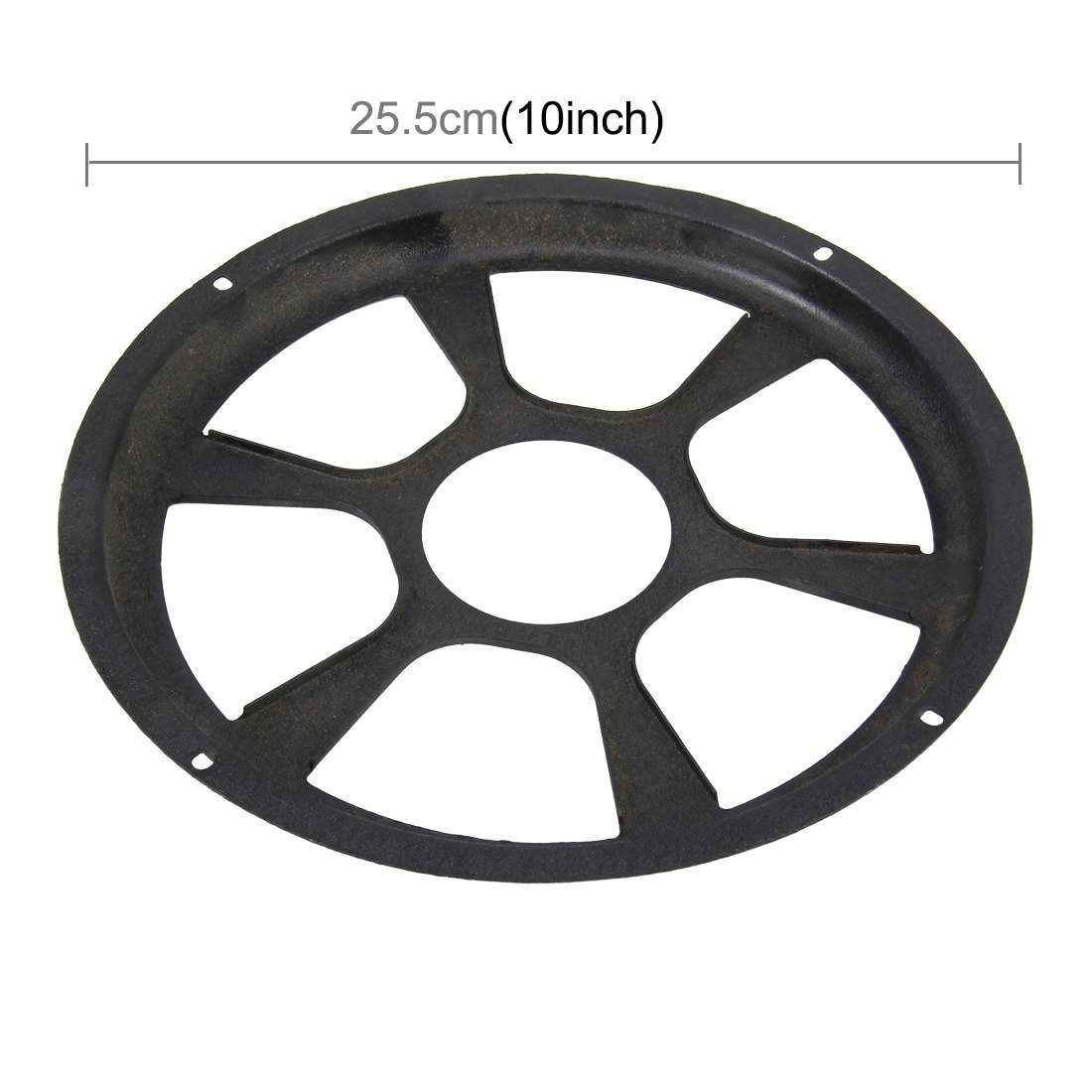 10 inch Universal Car Horn Cover Black Round Horn Cover Horn Round Cover