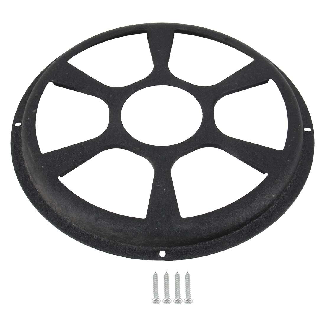 10 inch Universal Car Horn Cover Black Round Horn Cover Horn Round Cover