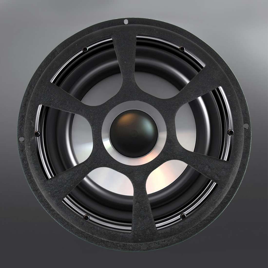 10 inch Universal Car Horn Cover Black Round Horn Cover Horn Round Cover