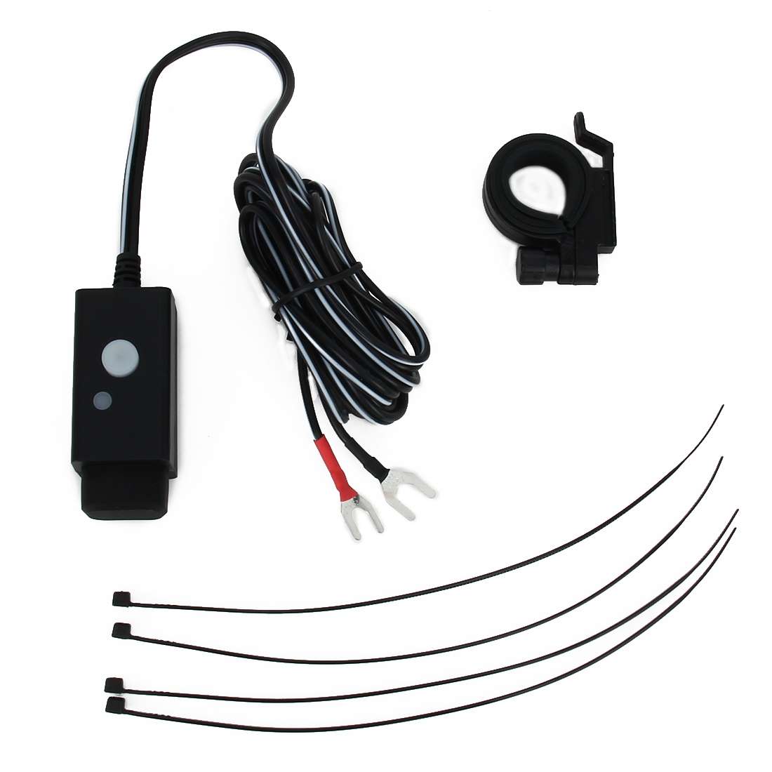 Waterproof Motorcycle USB Phone Charger Adapter with Power Switch 5V Dual Ports Smart Charging Pow