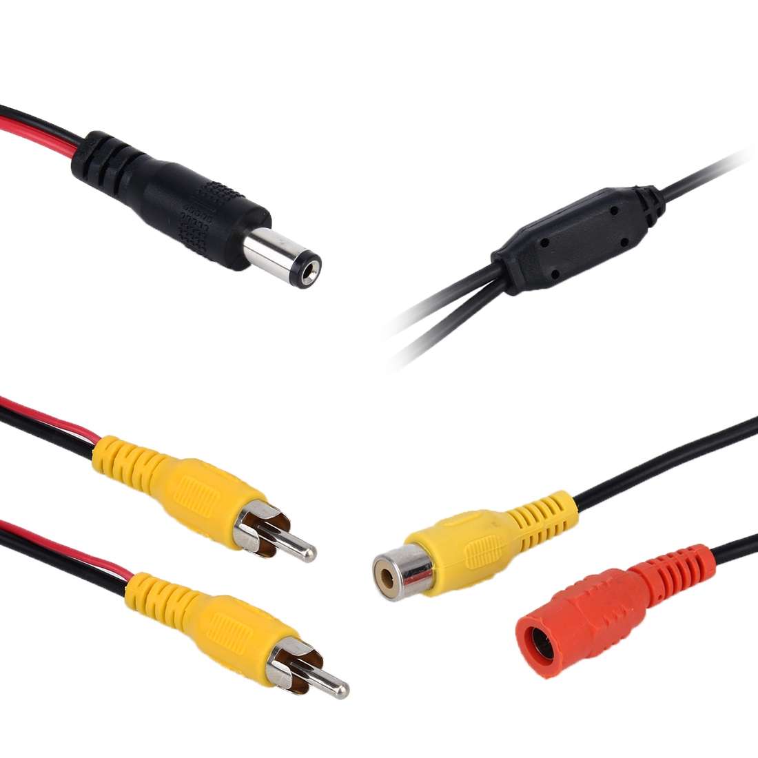 656492 Effective Pixel HD Waterproof 4 LED Night Vision Wide Angle Car Rear View Cam