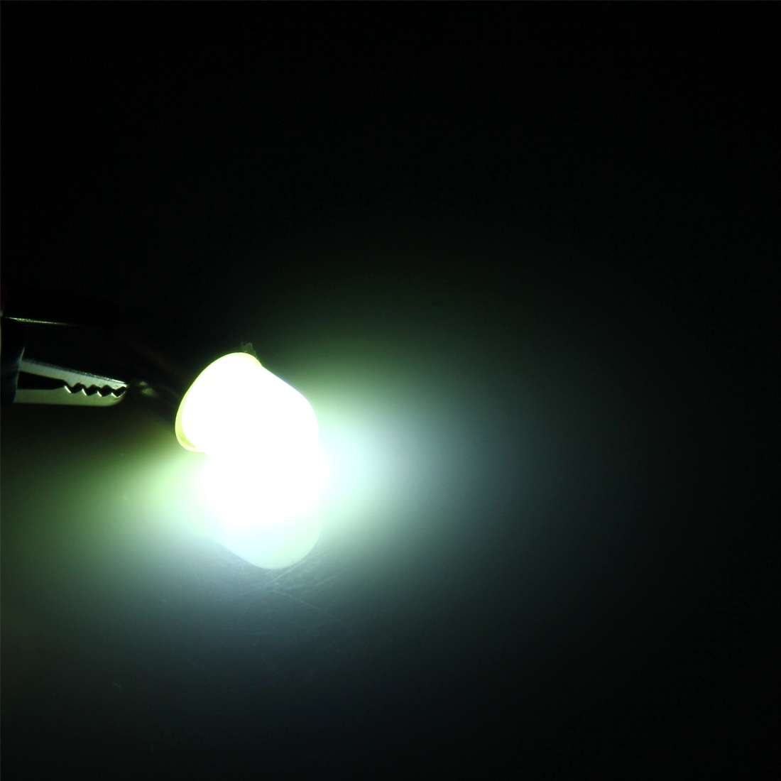 2 PCS BA9S 2W 150 LM 6000K Car Clearance Light Lamp, DC 12V(White Light)