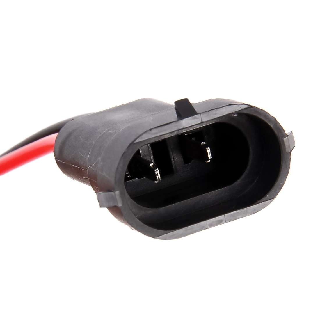 1 Pair H4 Bulb Holder Base Male Socket with Wire