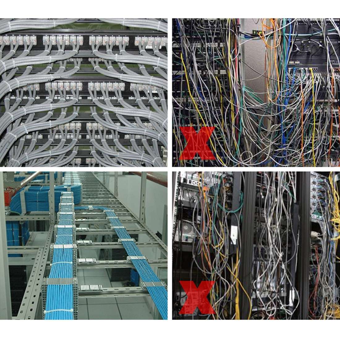 100pcs /Pack 8mm*200mm Nylon Cable Ties(Black)