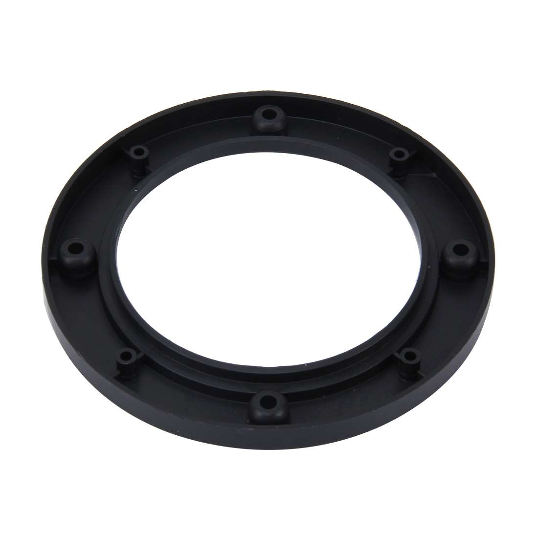 2 PCS 5 inch Car Auto ABS Loudspeaker Base Protection Hollow Cover Holder Mat, Inner Diameter:
