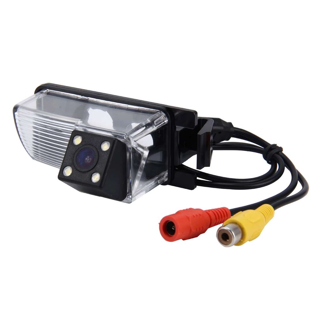 656x492 Effective Pixel  NTSC 60HZ CMOS II Waterproof Car Rear View Backup Camera With 4 LED La