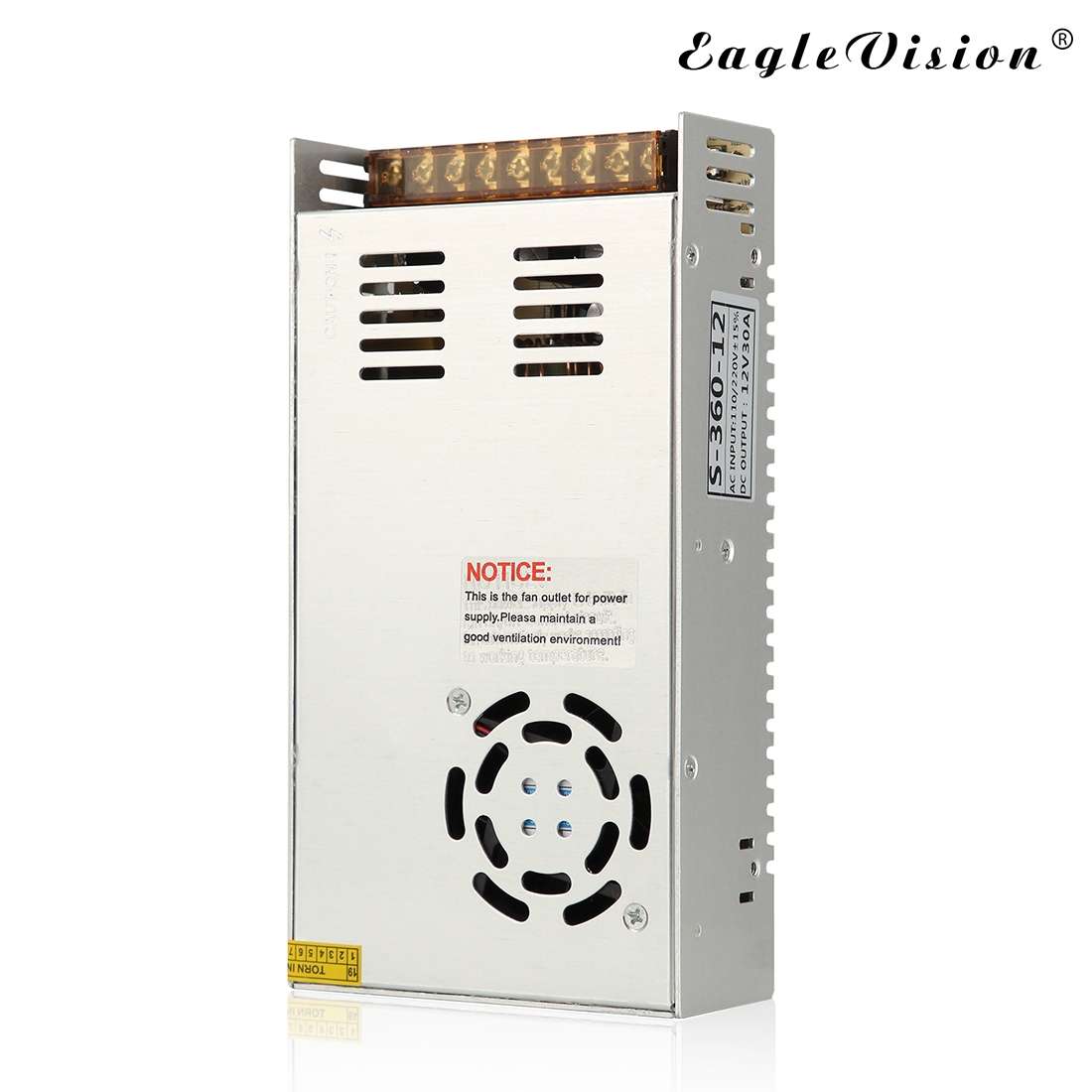 AC 220V to DC 12V 30A 360W Power Adapter AC-DC Converter Step Down Module Voltage Transformer Switch