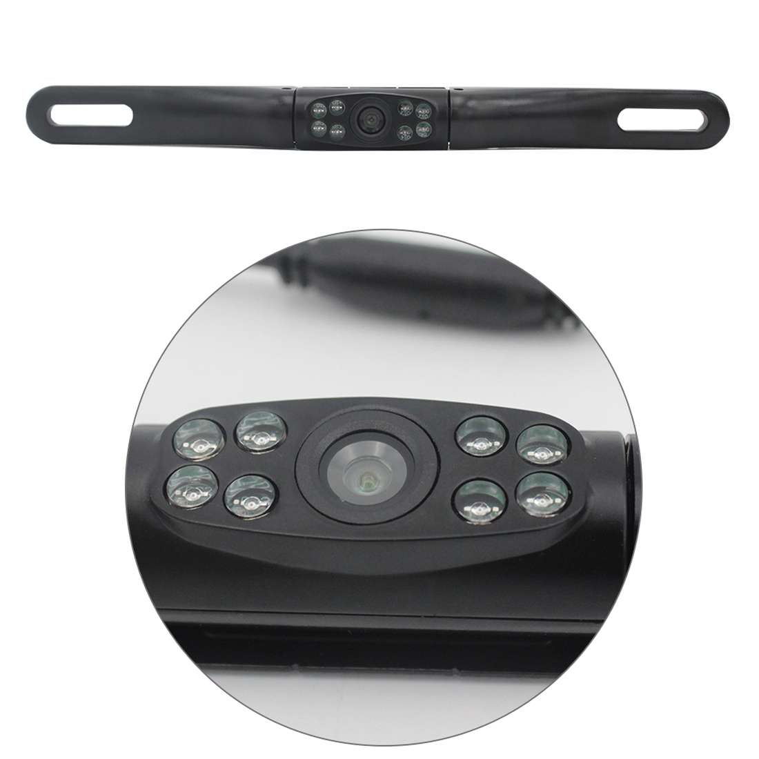 PZ413-C Car License Plate Frame 120 Degree Rear View Cameras