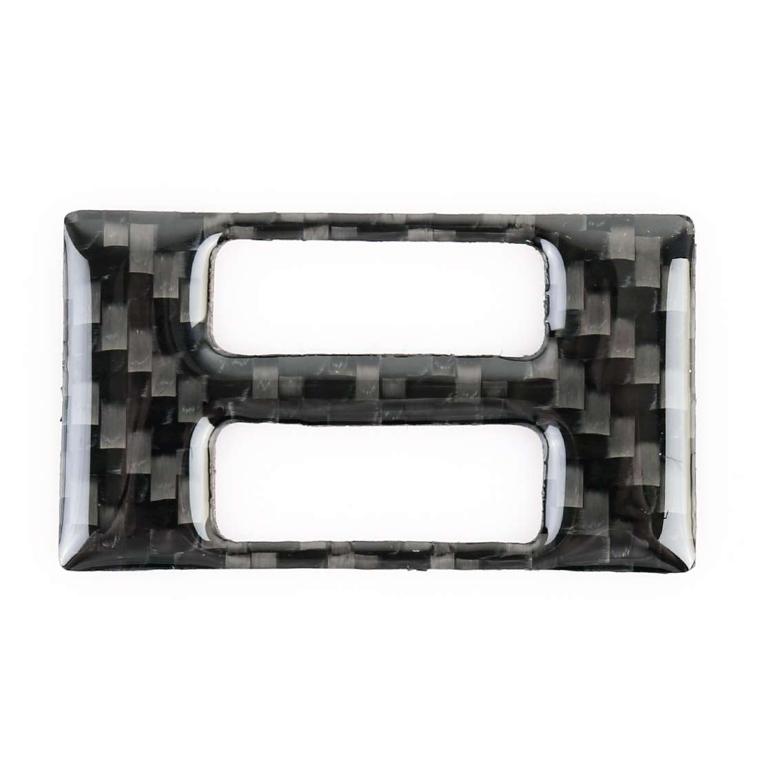 Car Carbon Fiber Air Conditioning Switch Decorative Sticker for Audi A4L / A5 / Q5 2009-2016