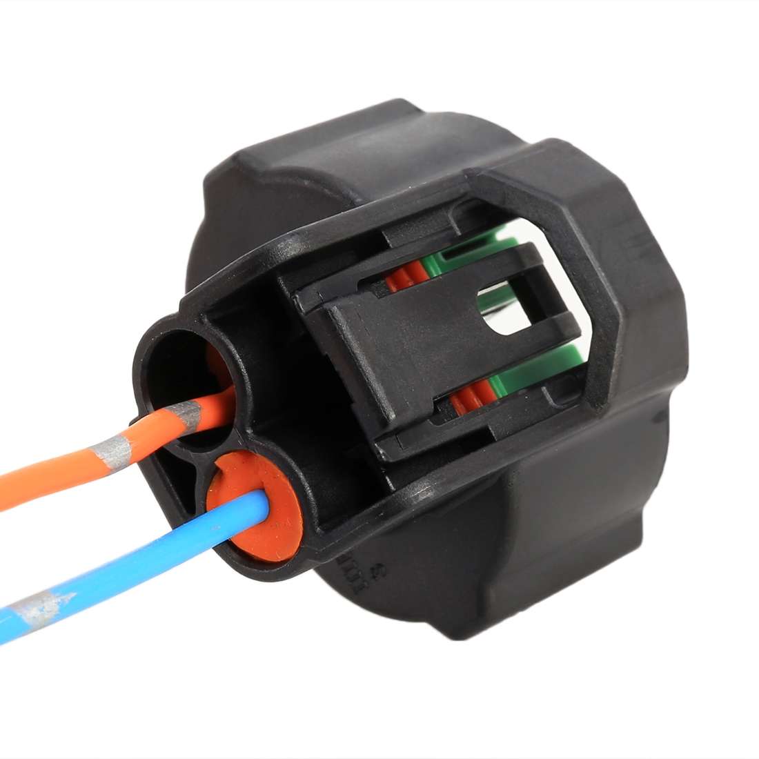 2 PCS Car H7 Elbow Bulb Holder Base Female Socket with Wire