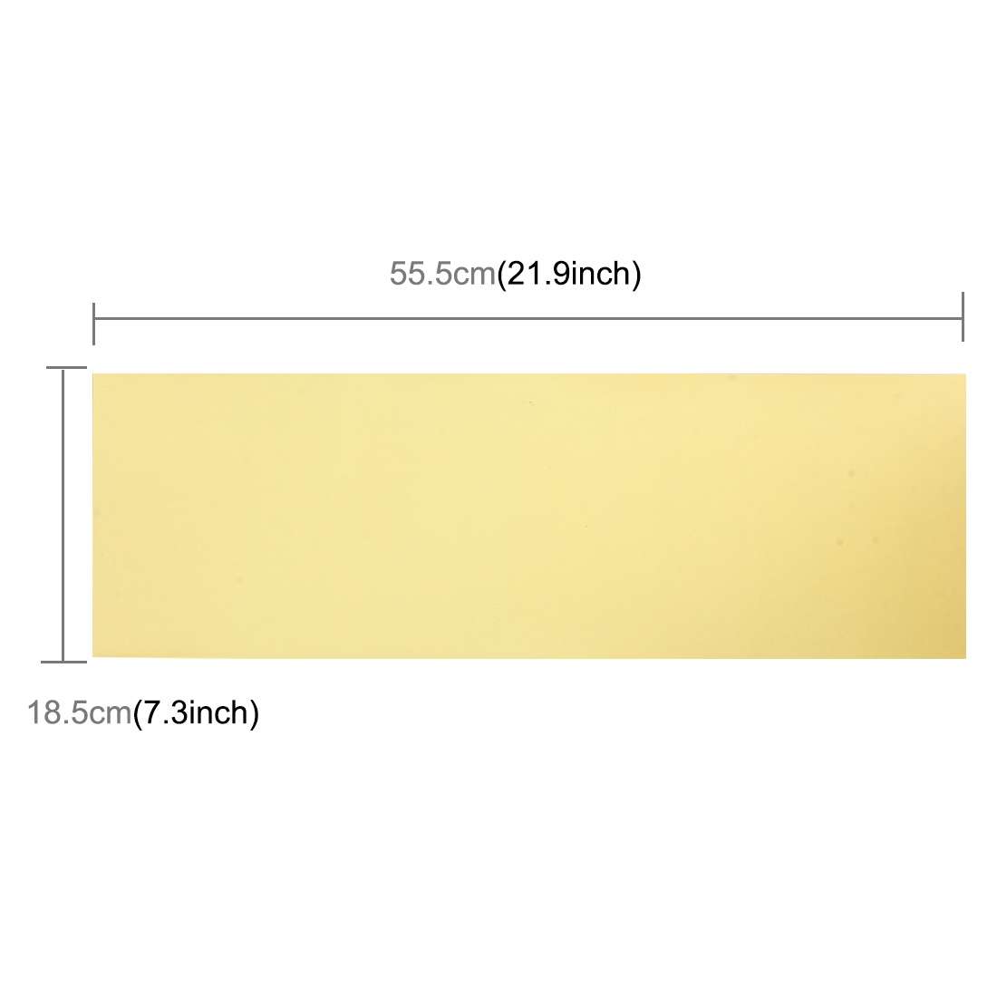 2 PCS Car Auto 55.5cm  18.5cm Rear Warning Sign Sticker for Truck and Van