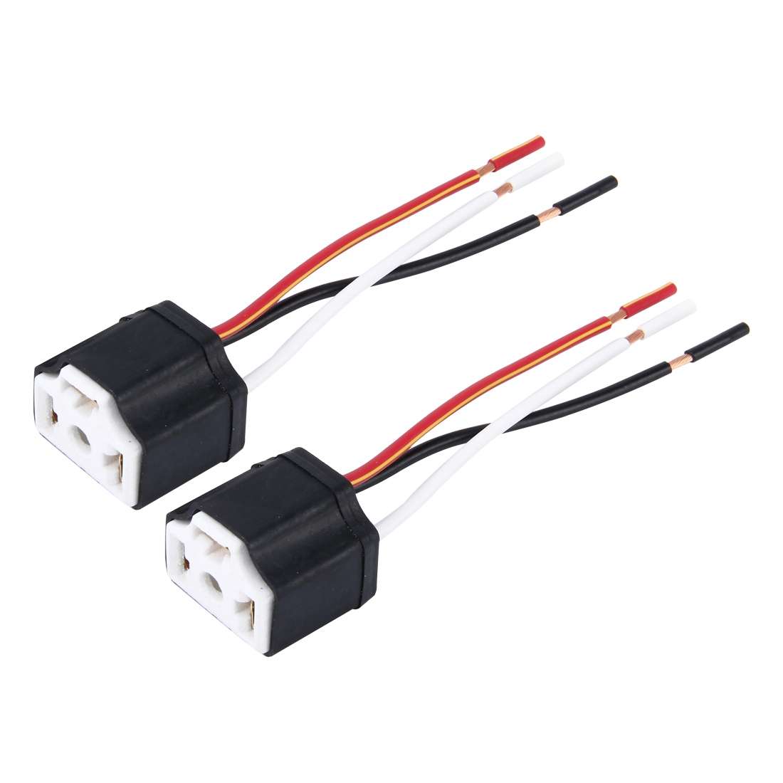 2 PCS 1156 Car Auto LED Bulb Socket Holder (No Including Light)