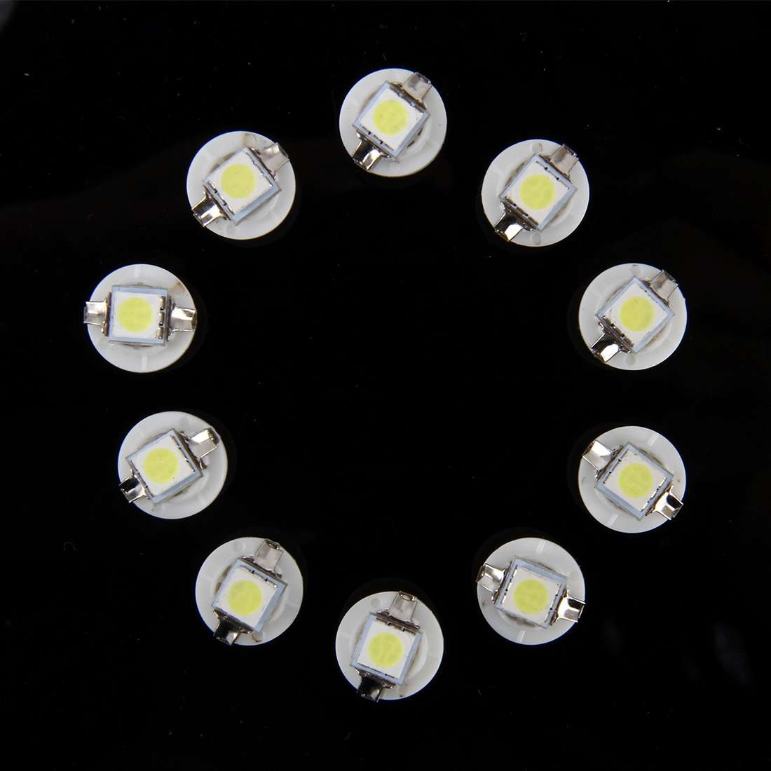 10 PCS 0.5W B8.5 Wedge Instrument Panel LED Light Dashboard Gauge Cluster Indicator Lamp Bulb(Blue L
