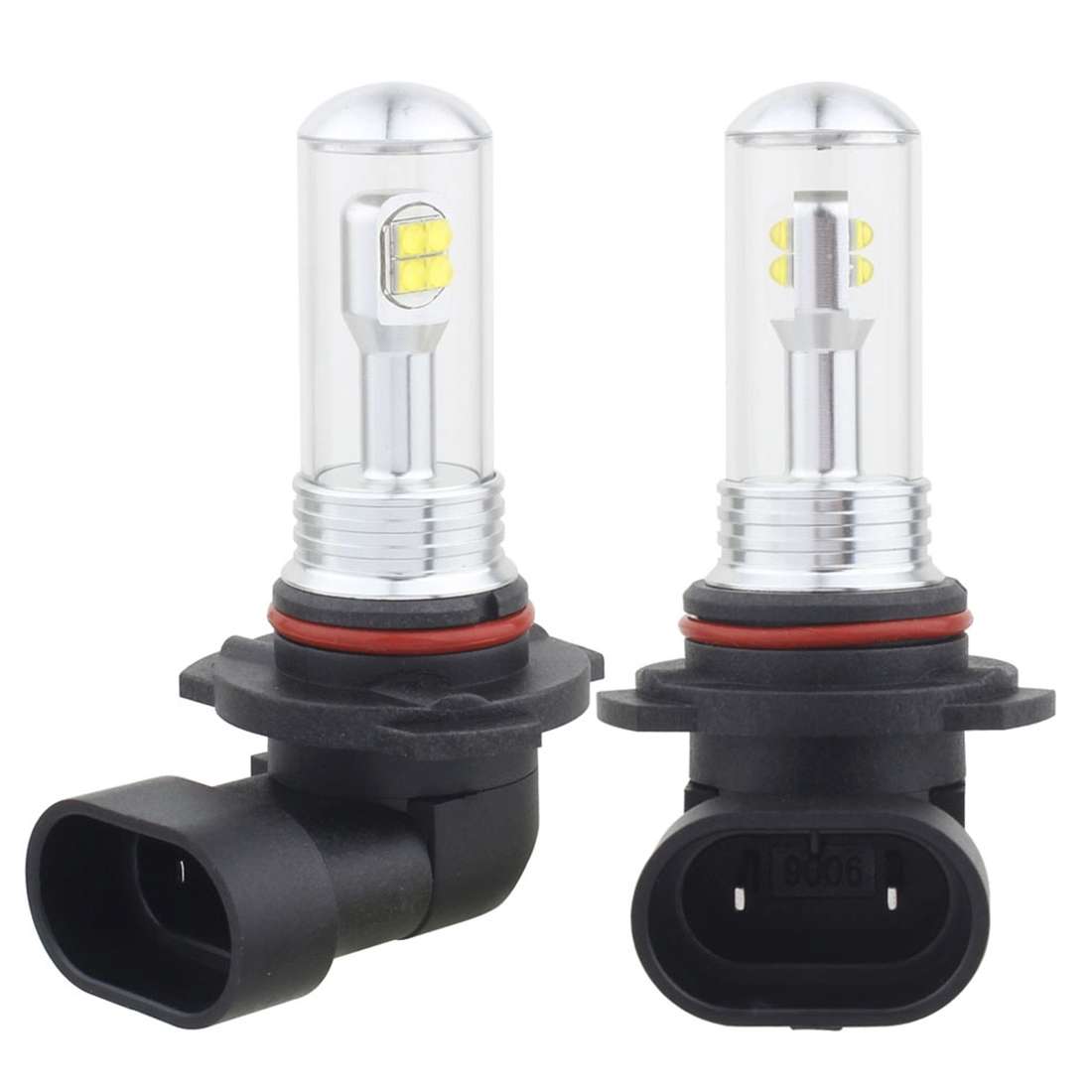 2 PCS 9005 40W 800 LM 6000K 8 LEDs Car Fog Lights, DC 12V(White Light)