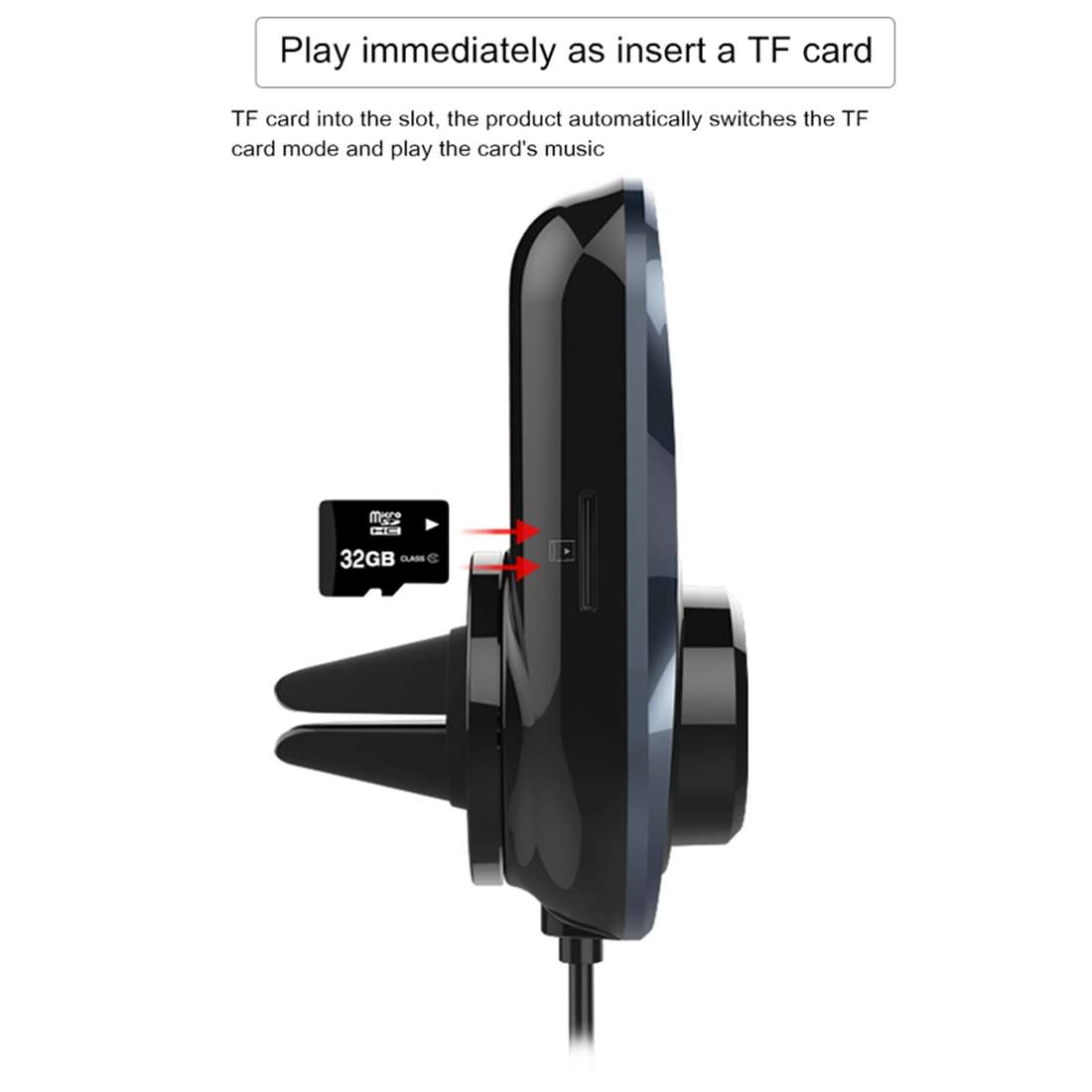 BC30 Wireless Bluetooth FM Transmitter Radio Adapter Car Charger