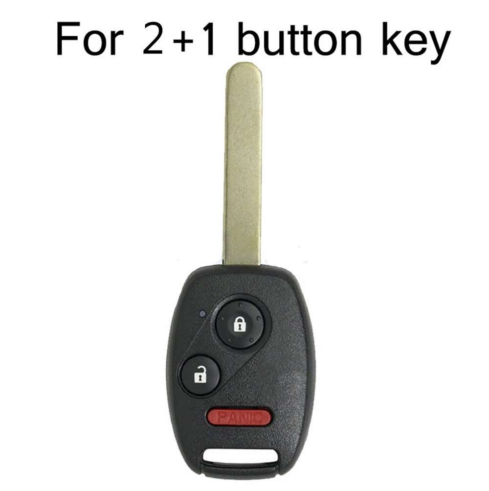 Replacement Non-embryo Car Key Case for HONDA 2 + 1 Button Car Keys, without Battery
