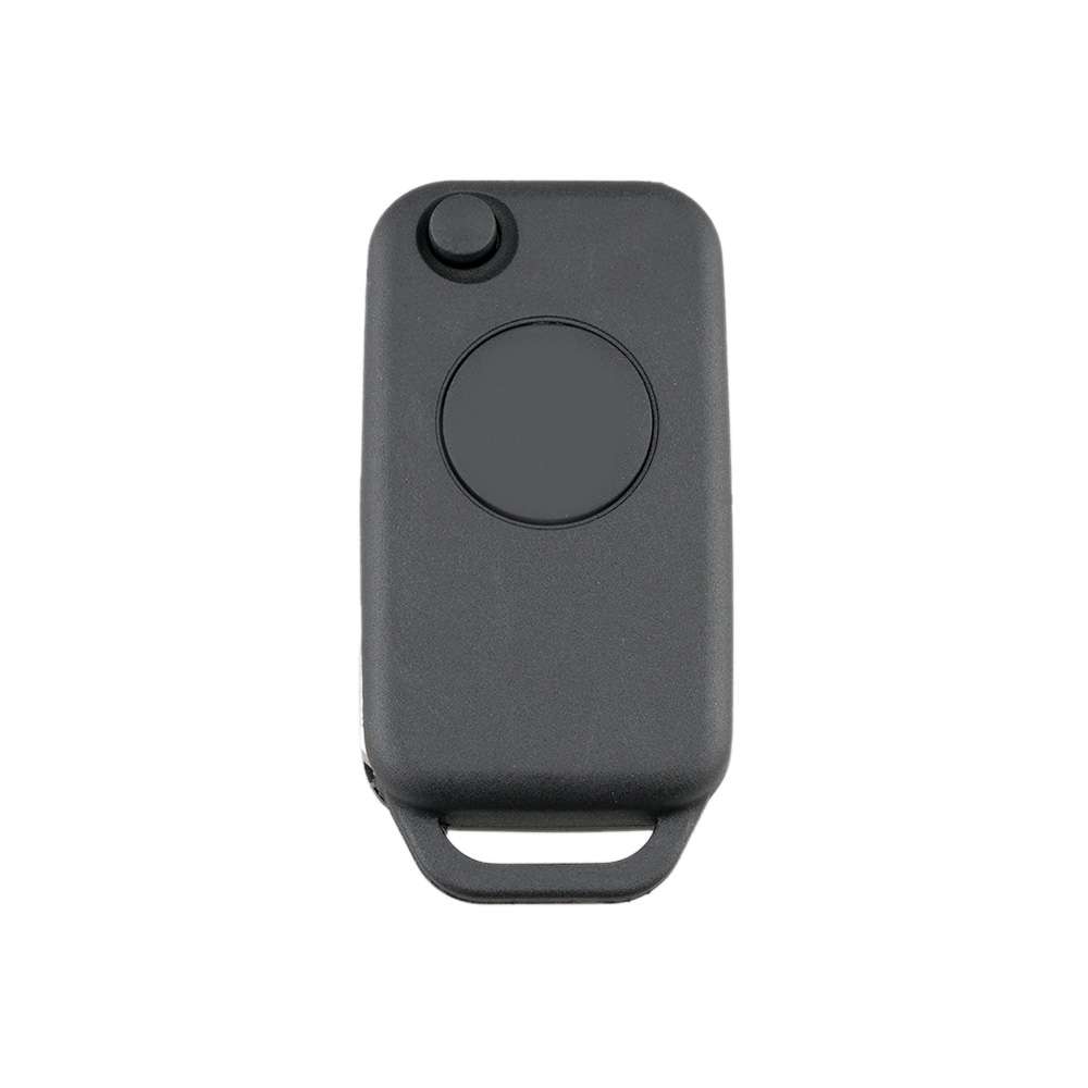 For Mercedes-Benz Car Keys Replacement 1 Button Car Key Case with Foldable Key Blade