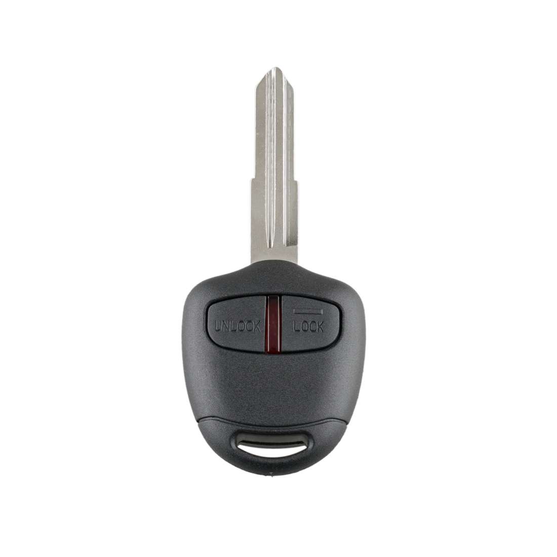 For MITSUBISHI 2 Buttons Intelligent Remote Control Car Key with 46 Chip & Battery & Right Slot, Fre