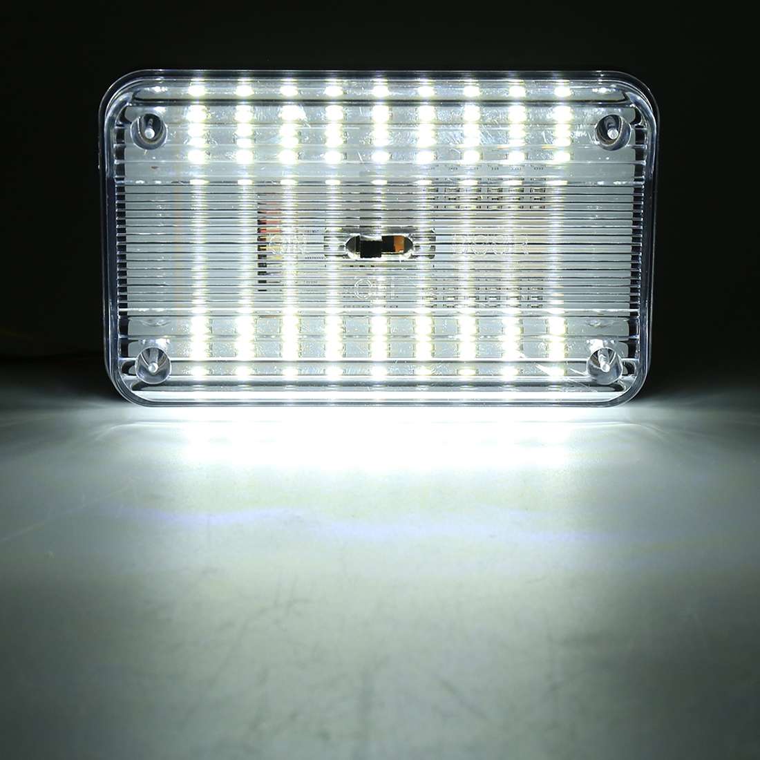 GT-699 DC12V / 2W / 6000K / 120LM SMD-3528 Car Indoor Dome Light