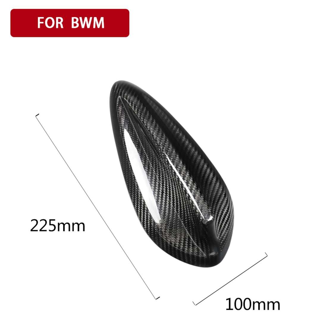 Car Carbon Fiber Antenna Decorative Cover for BMW
