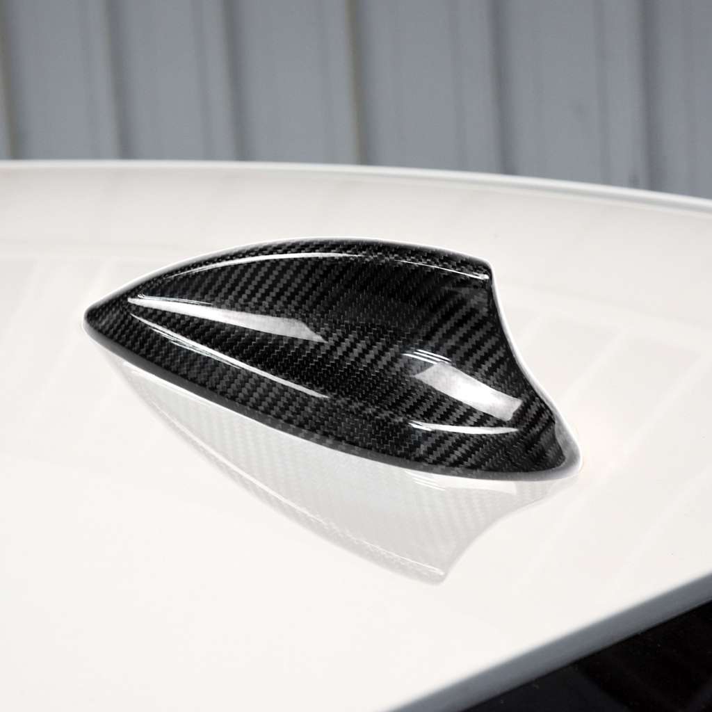 Car Carbon Fiber Antenna Decorative Cover for BMW