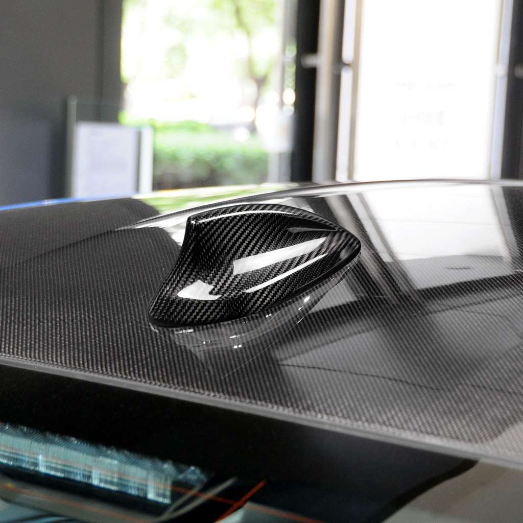 Car Carbon Fiber Antenna Decorative Cover for BMW